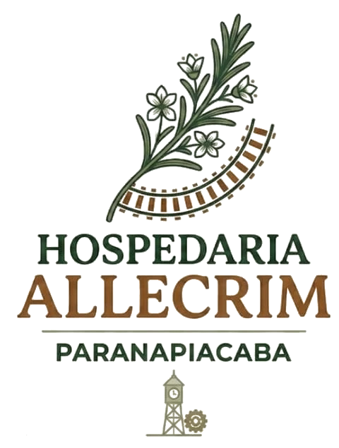 Logotipo Hospedaria Allecrim Paranapiacaba
